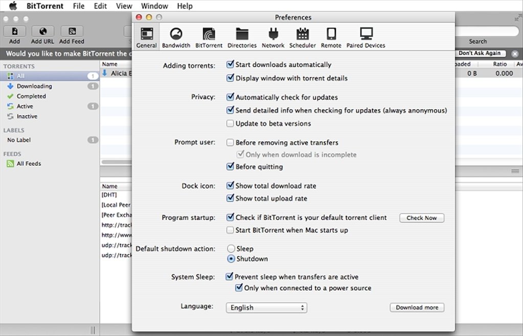 free download bittorrent for mac