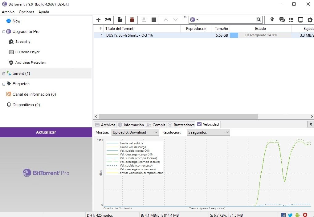 BitTorrent 7.10.5 Build 45597 - Descargar para PC Gratis