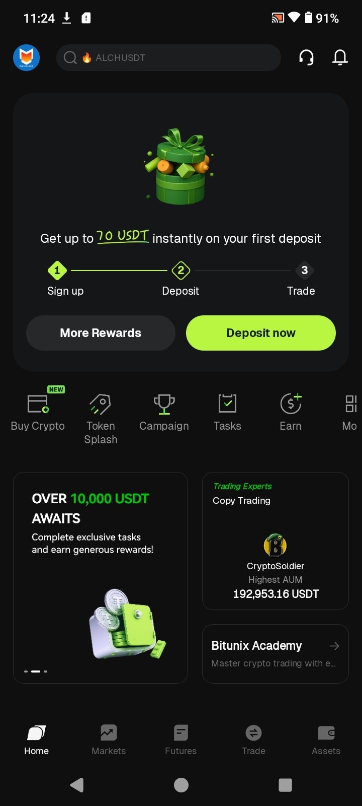 Descargar Bitunix 3.11 APK Gratis para Android