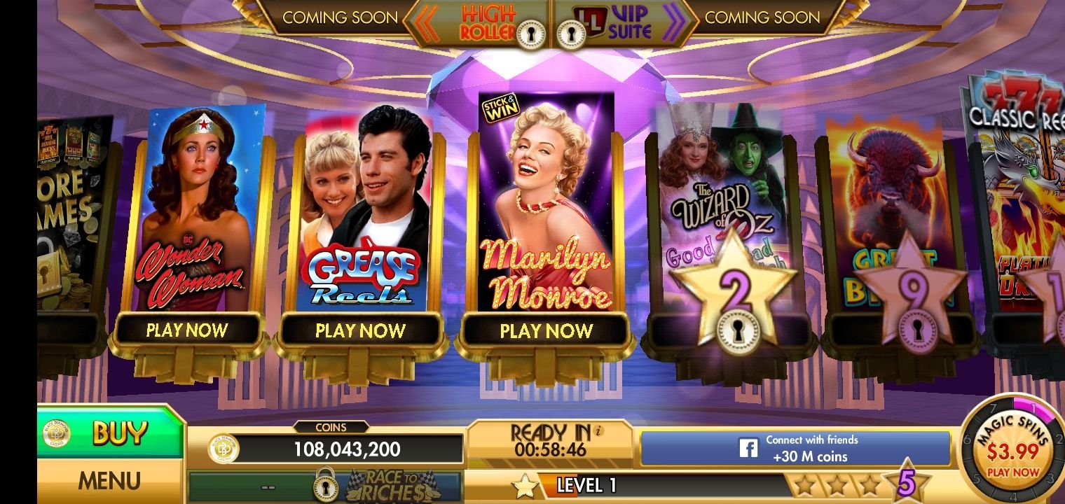 black diamond casino free slots