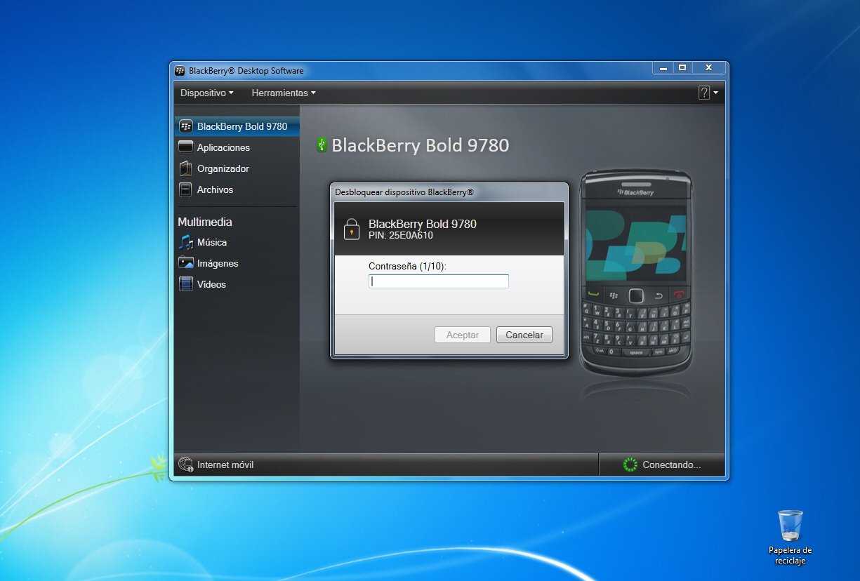 BlackBerry Desktop Manager 7.1.0.42 - Скачать на ПК бесплатно