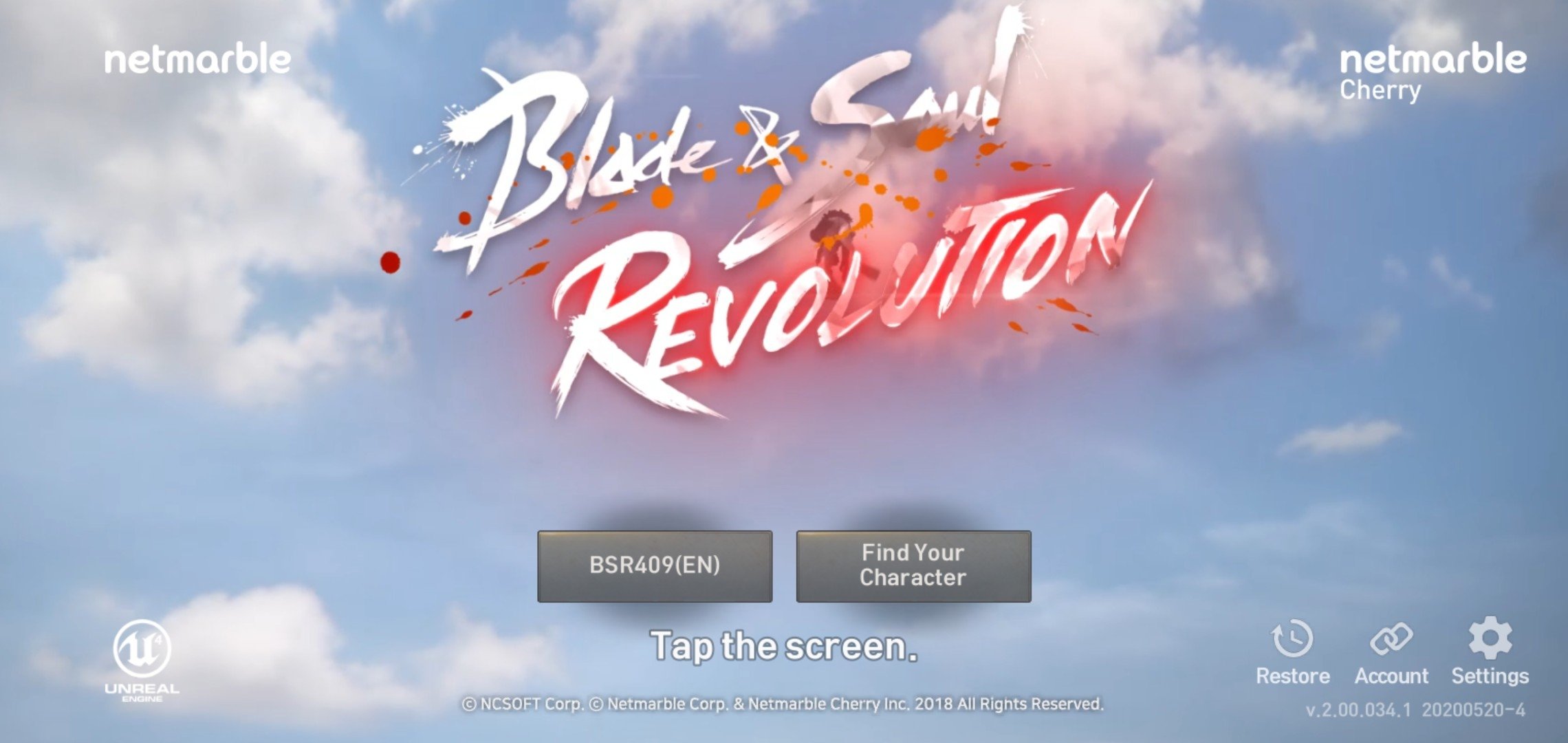 blade and soul error 200