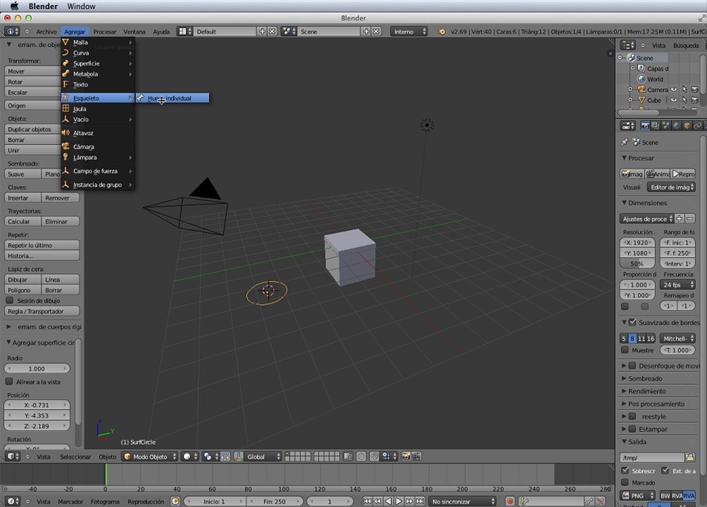 for mac download Blender 3D 3.6.1