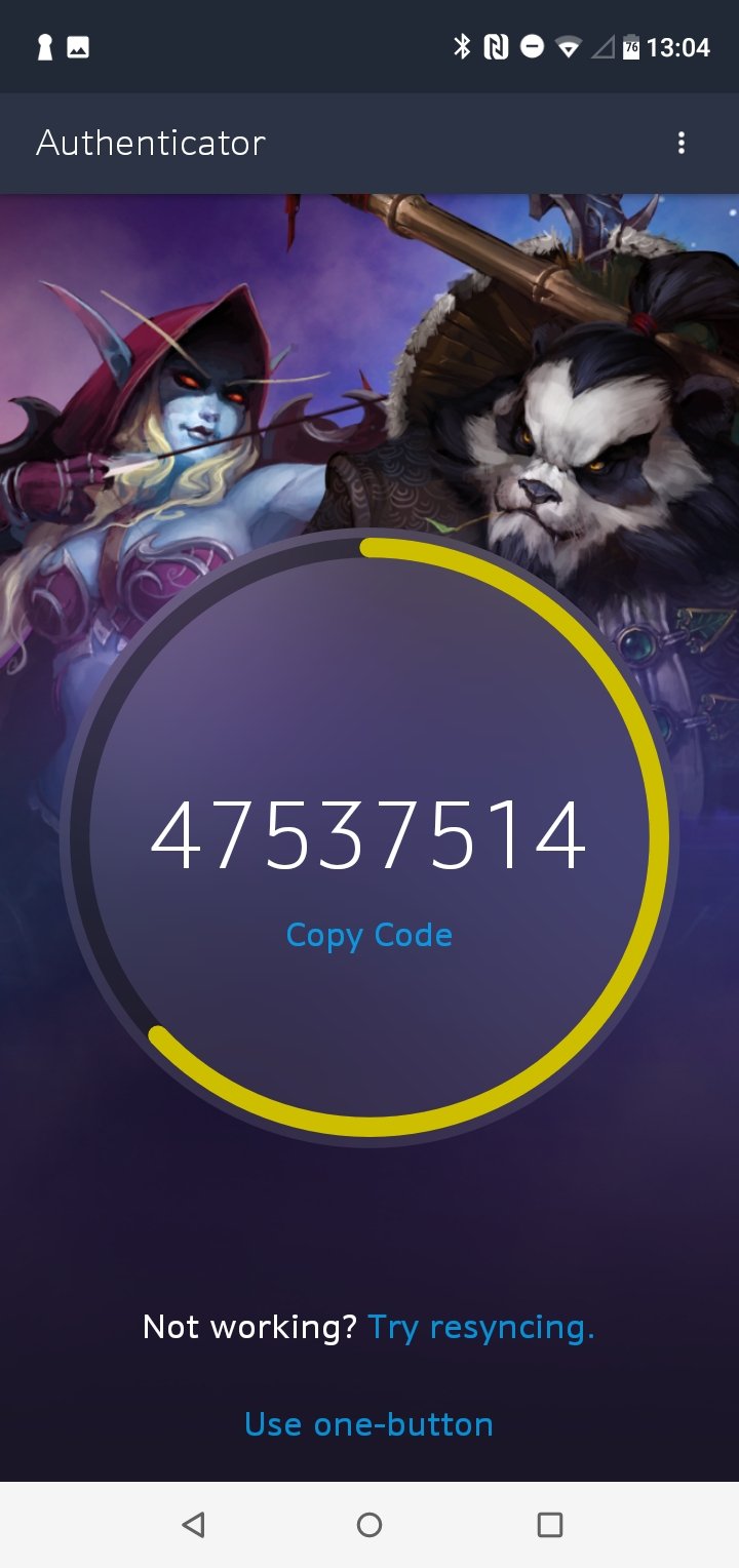 Blizzard Authenticator Android