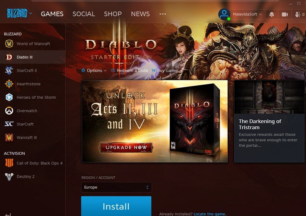 battle.net updating blizzard agent