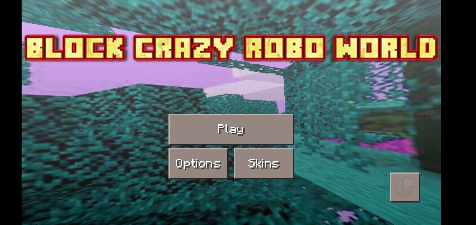 block crazy robo world