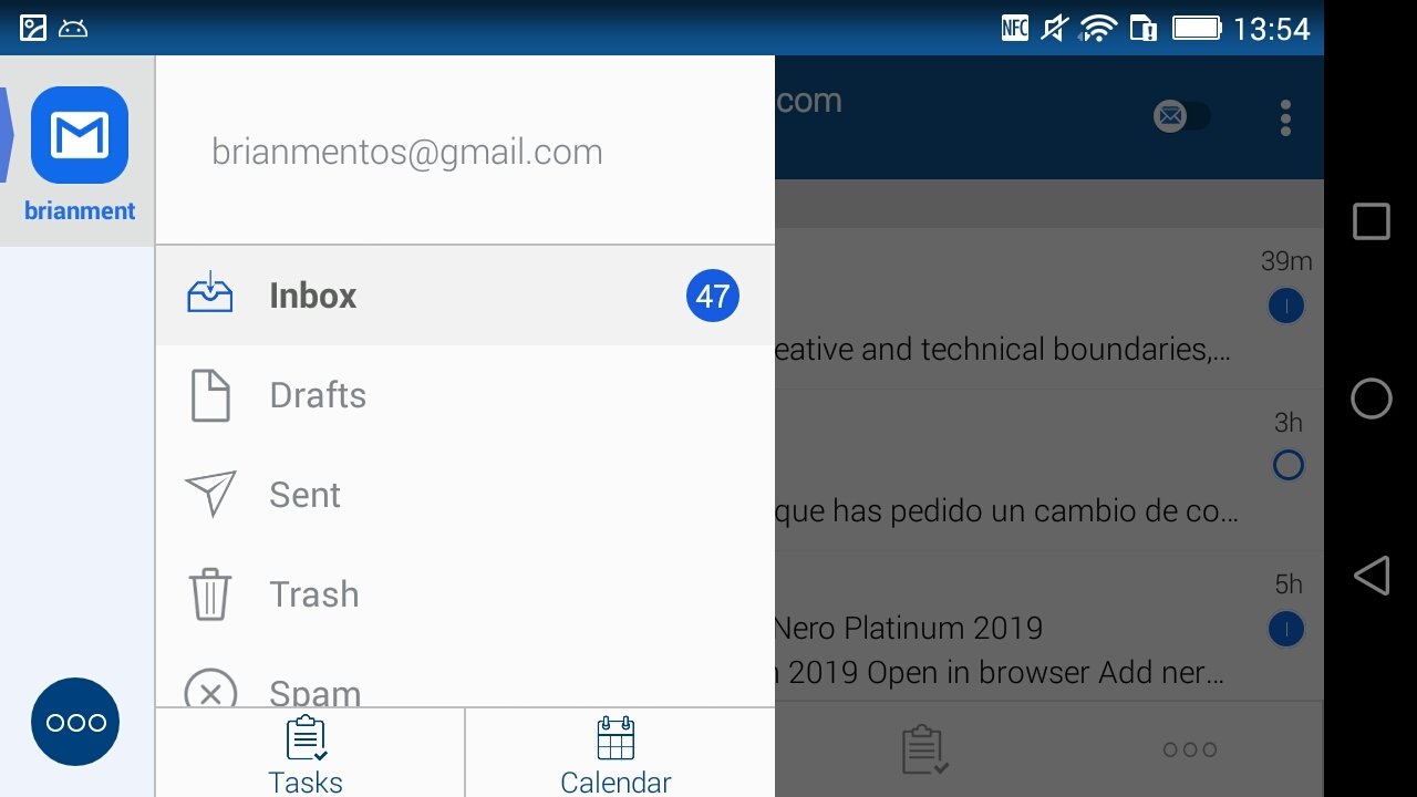 Blue Mail 1.9.7.18 - Скачать Для Android APK Бесплатно