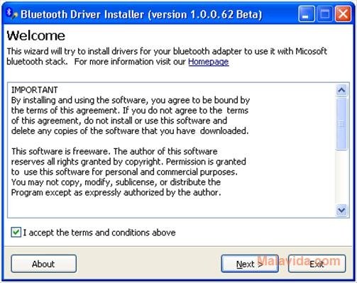 Bluetooth Driver Installer 1 0 0 139 Pc用ダウンロード無料