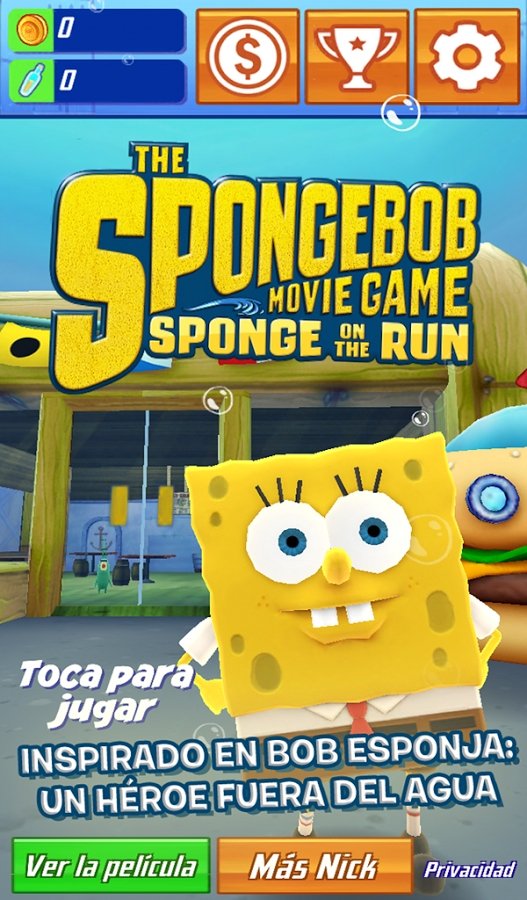 SpongeBob: Sponge on the Run Android