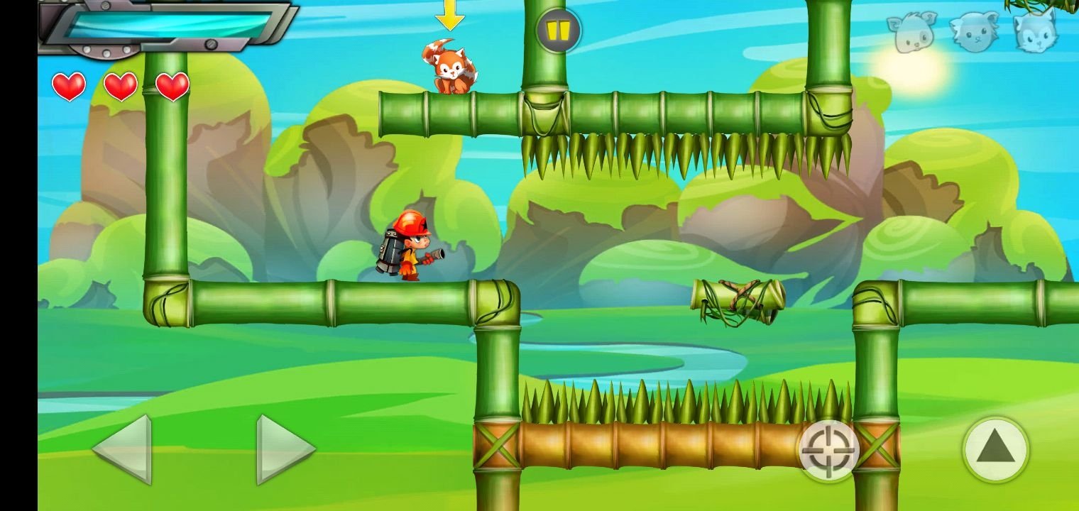 Gameplay Fireman -- Jogo de aventura para o seu Android - Android