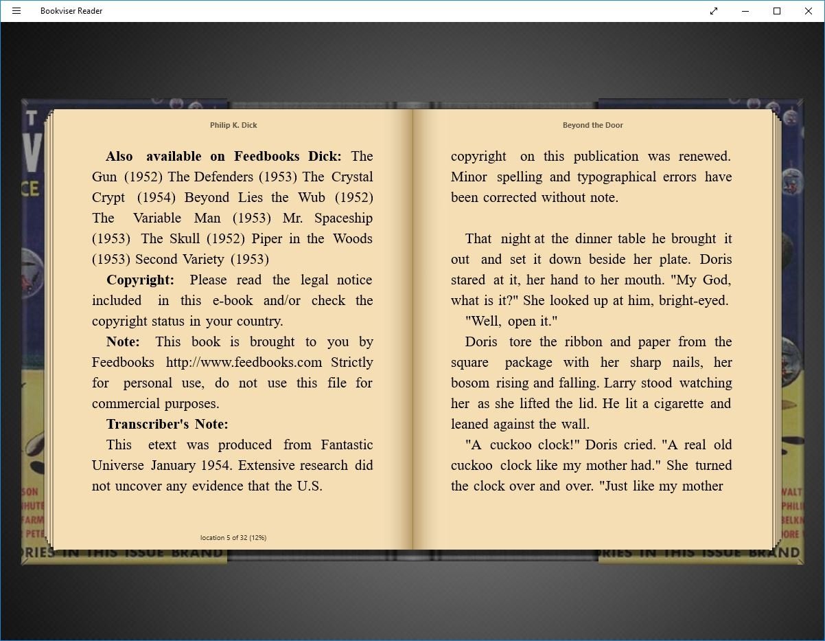 bookviser reader for windows 10