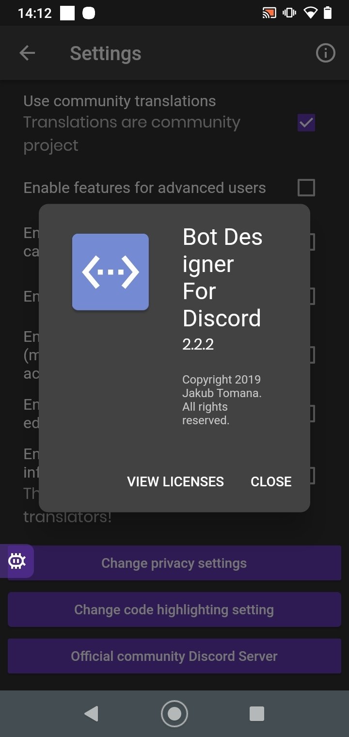 Bot Designer For Discord – Apps no Google Play