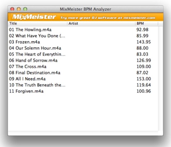 audio bpm detector