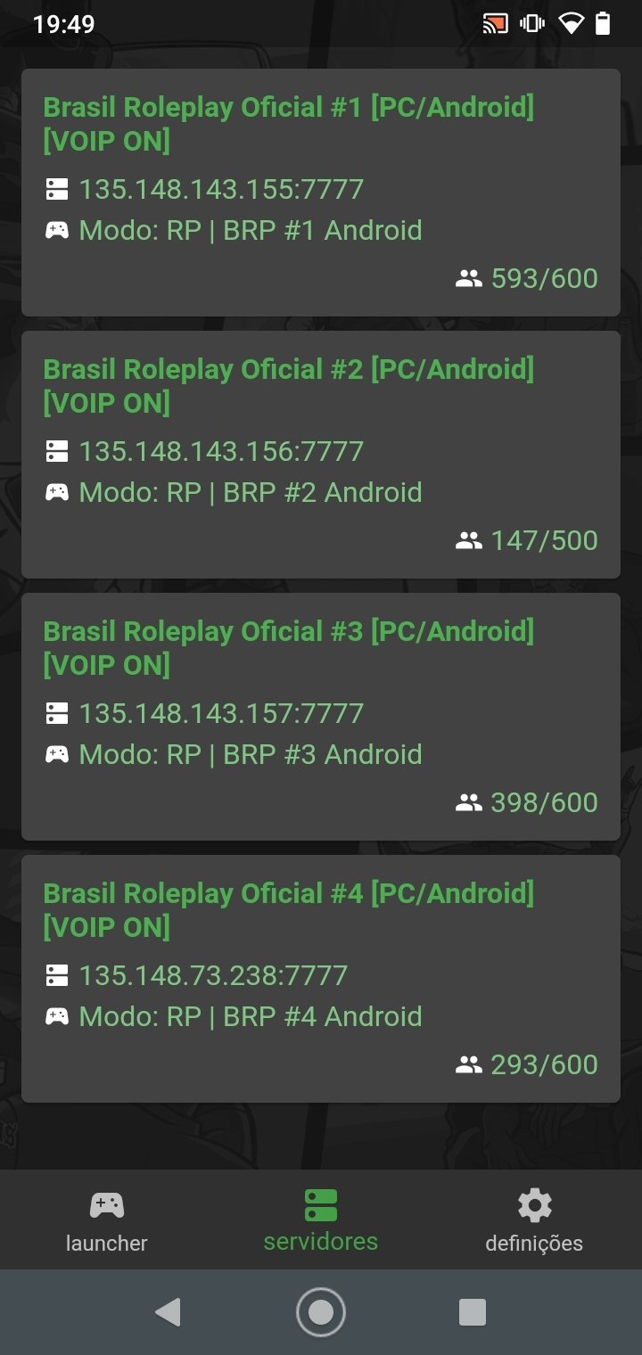 BRP - Brasil RolePlay Online - Latest version for Android - Download APK