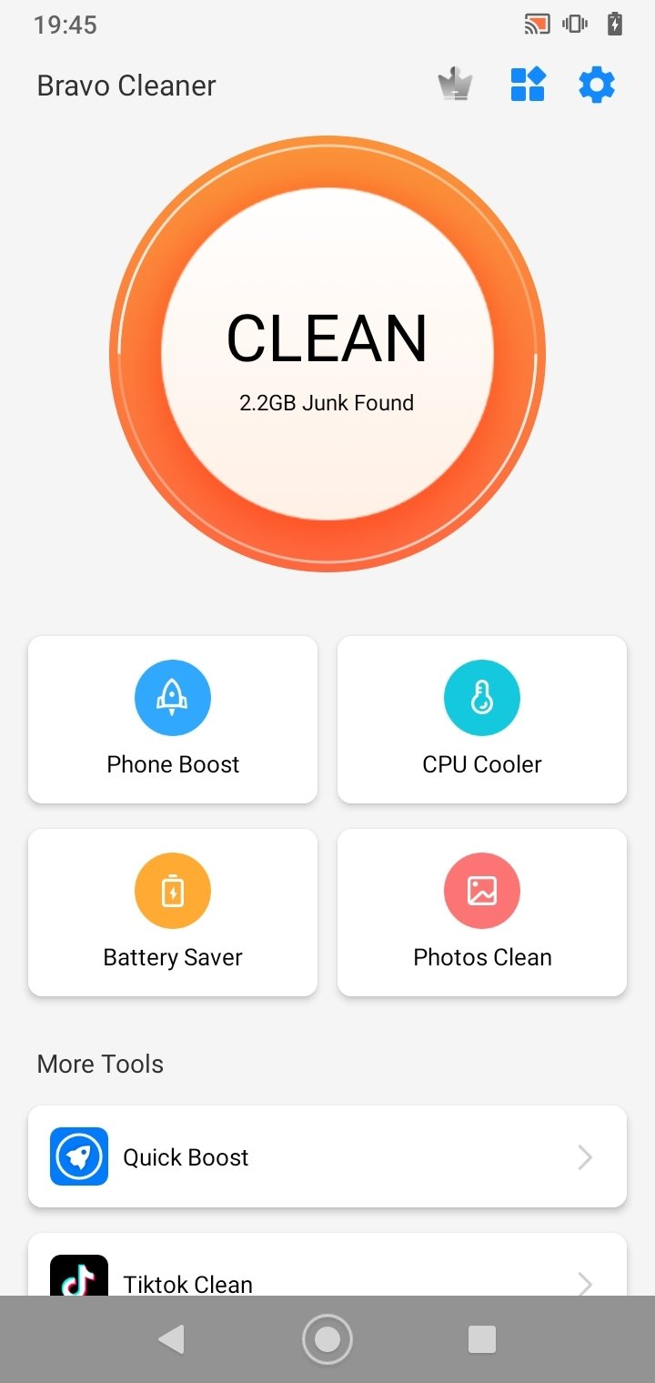 Bravo Cleaner 1.5.9.1002 - Скачать для Android APK бесплатно