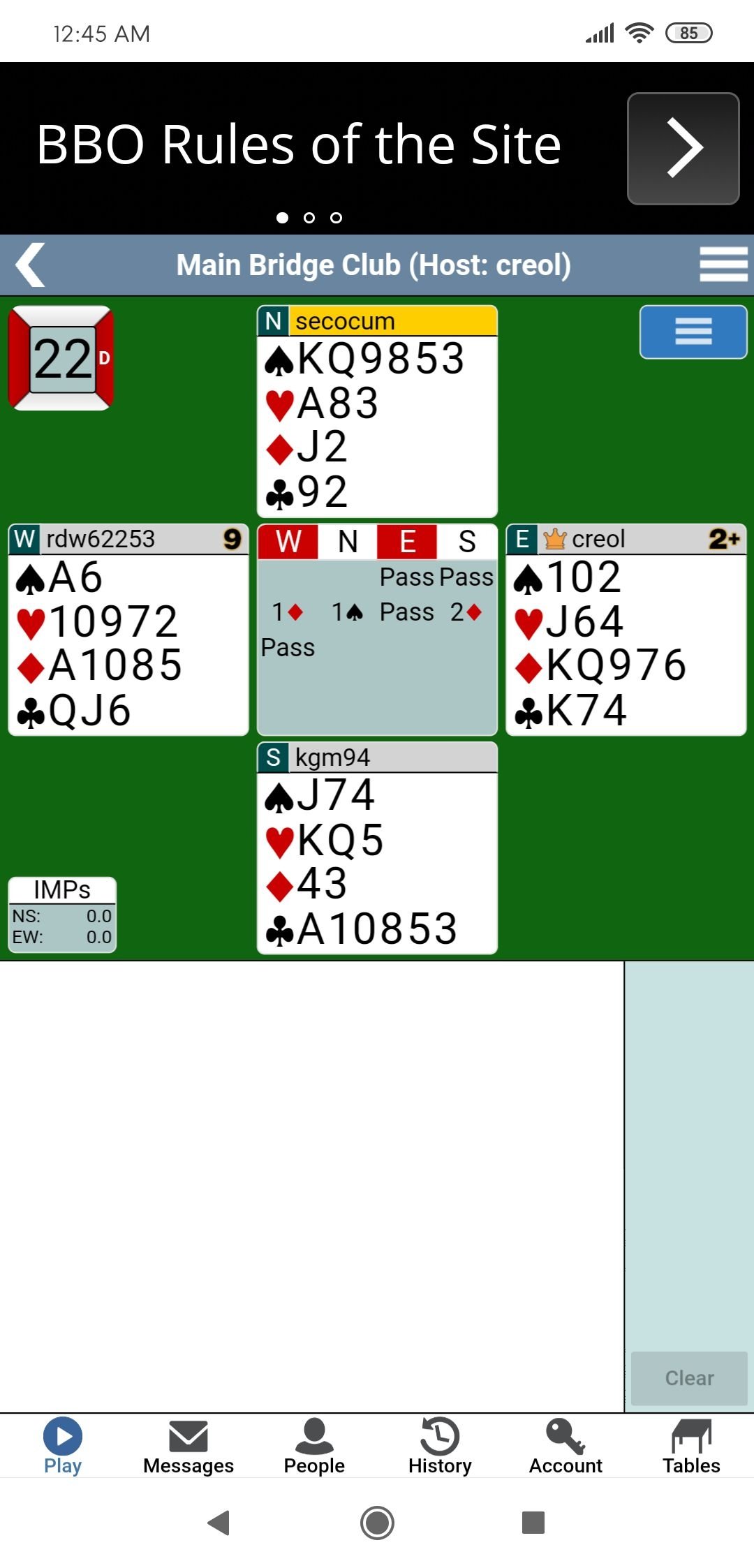 Bbo Online Just Play Bridge