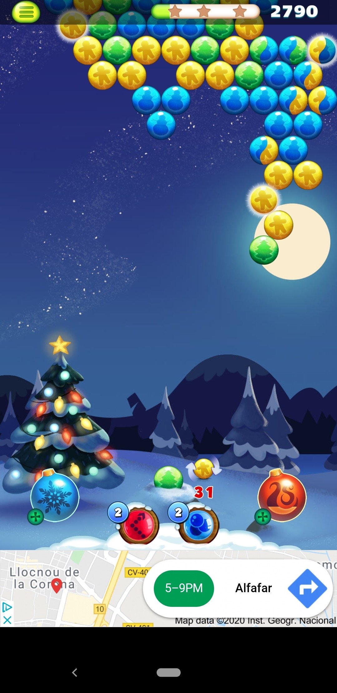 Bubble Shooter: Christmas Edition - Arcade Games 