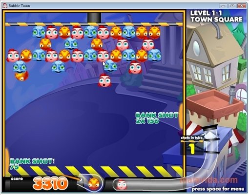 bubble town deluxe ball play free game