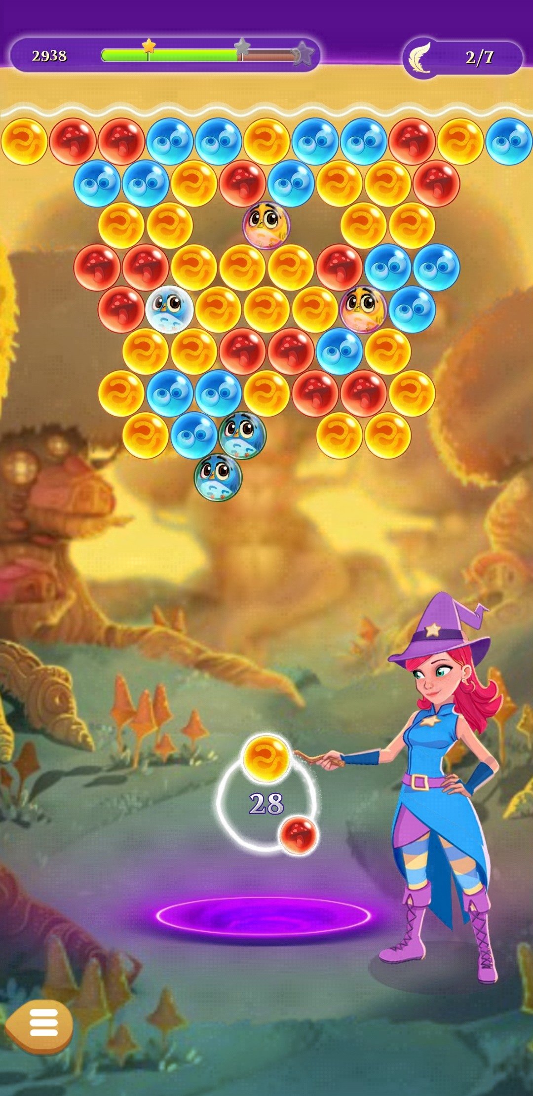 bubble witch saga 3 how to catch the ghost