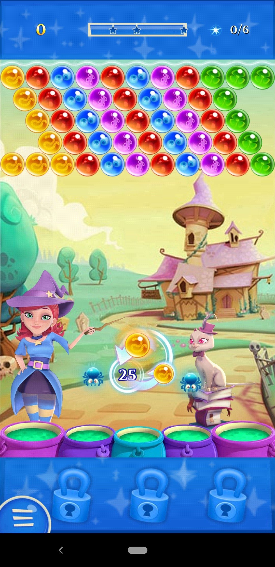 bubble witch 3 saga stella home complete unable to play game