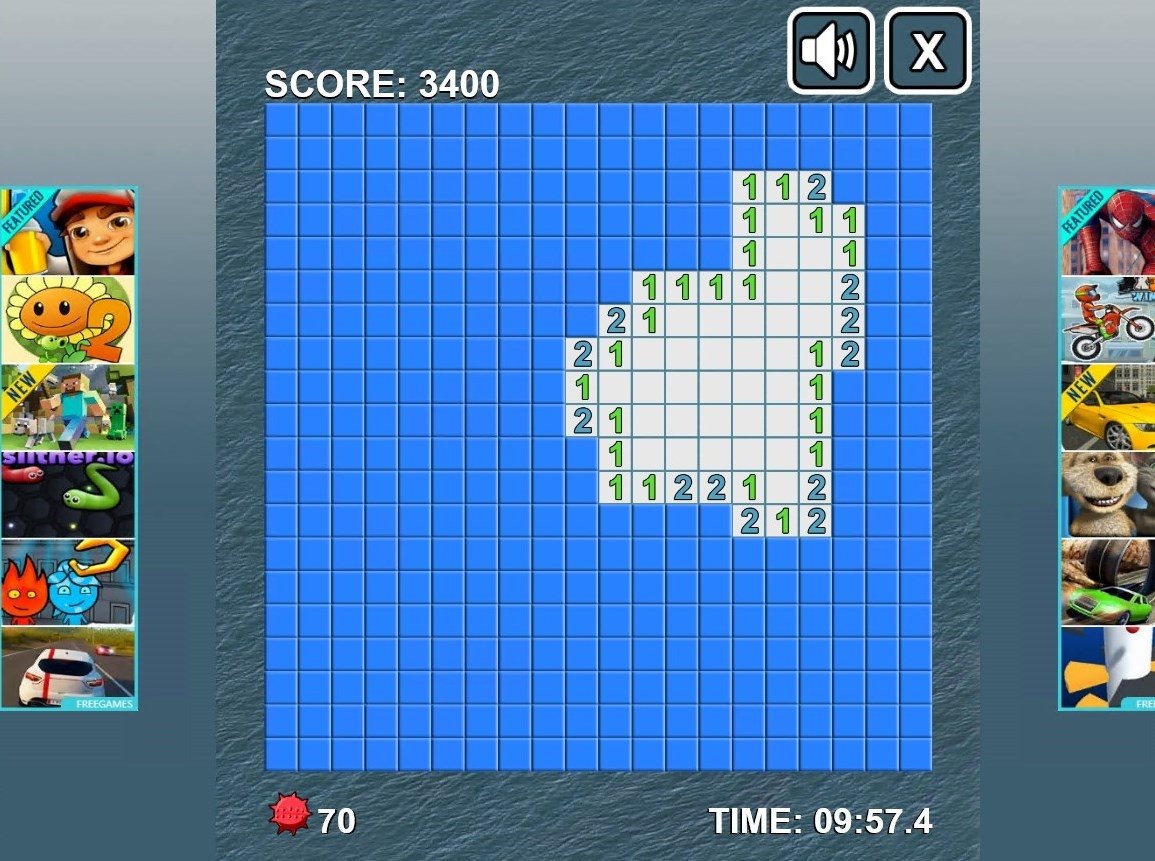 Windows 7 Minesweeper