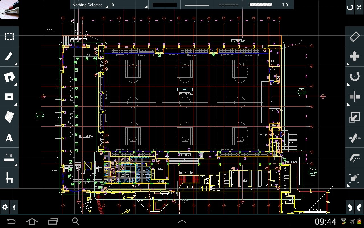 gstarcad architecture metric