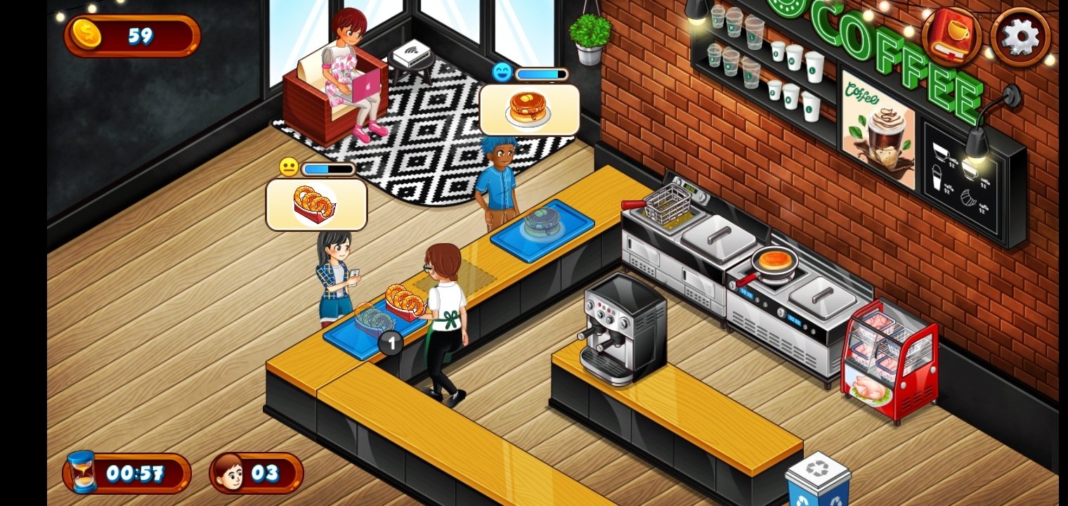 Baixar Minha Cafeteria - Jogo de Restaurante APK