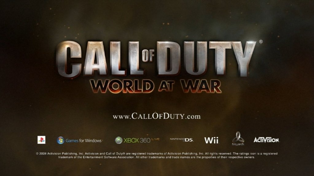 call of duty 5 world at war