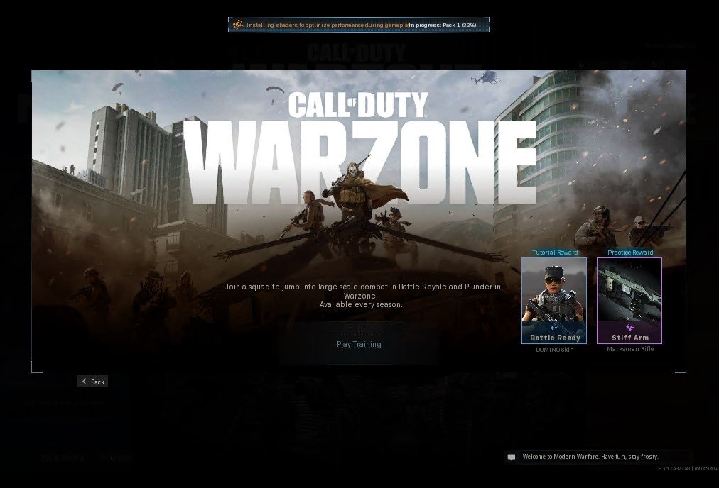 cod warzone download for pc
