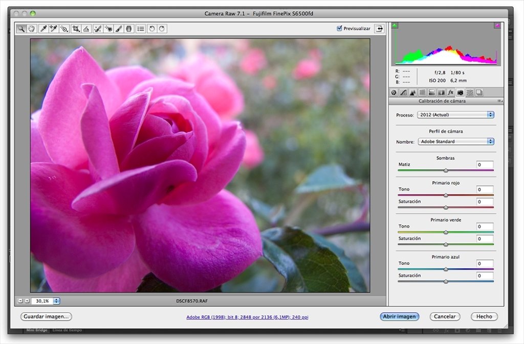 what is the latest version of adobe camera raw for mac