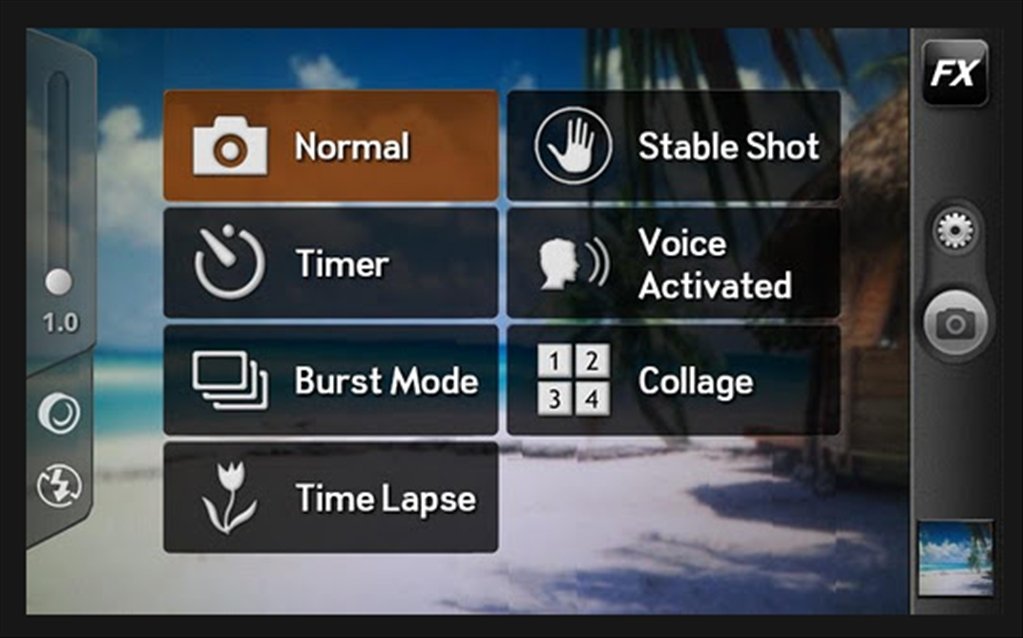 Voice of time. Приложение камера для андроид. FX Camera APK.