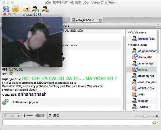 Video camfrog chat room