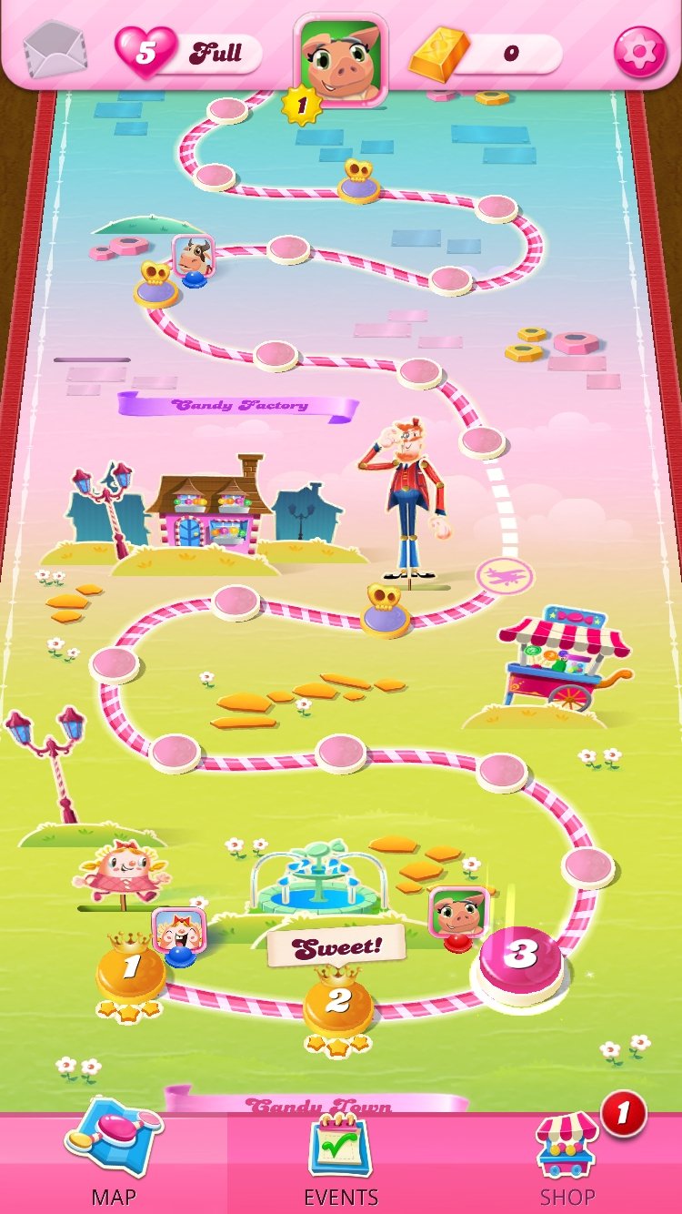 Candy Crush Saga 1.265 iOS - Free download for iPhone