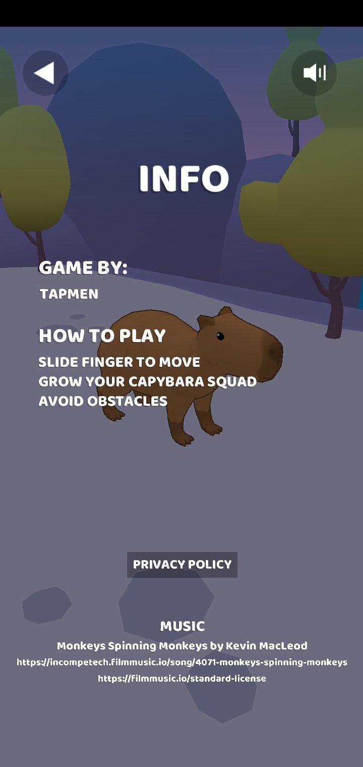 Download do APK de Capybara Run para Android