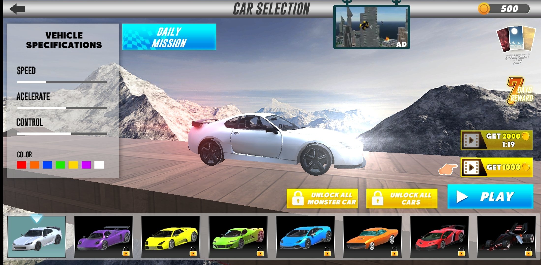 Stunt Car Crash Test for windows download free