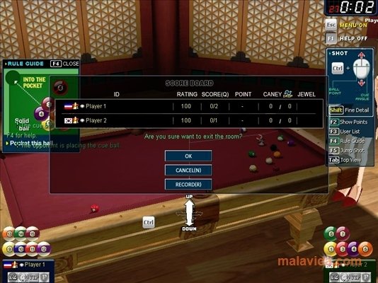 Carom3D Download - Pool game simulator very realistic to play online against