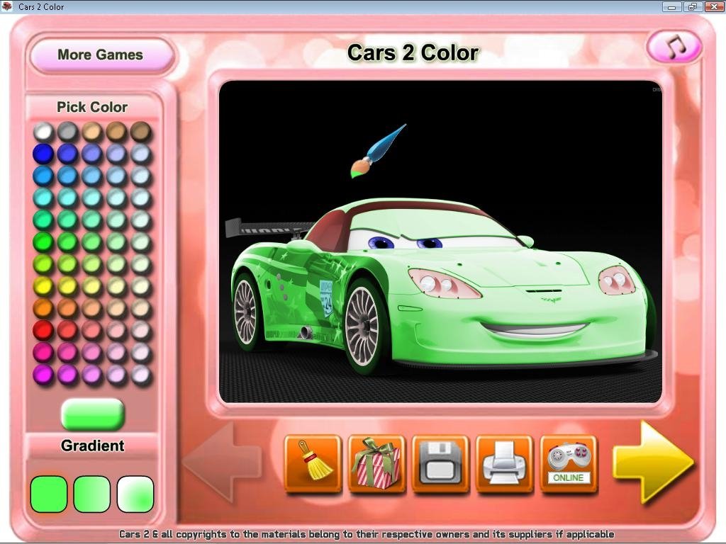 Cars 2 Color 1.0 - Скачать на ПК бесплатно