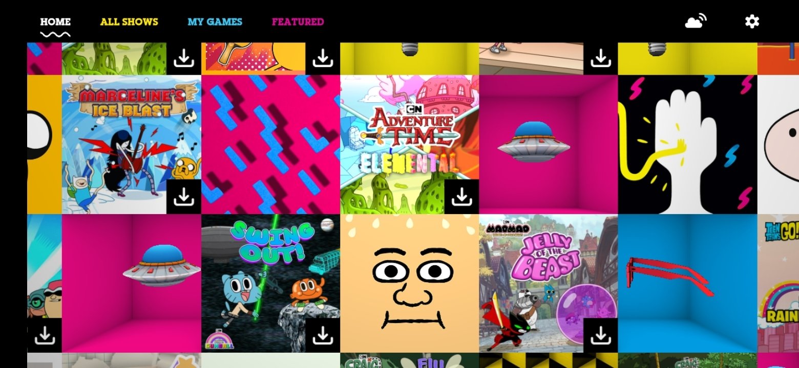 Cartoon Network GameBox 3.0.11 - Télécharger pour Android APK Gratuitement