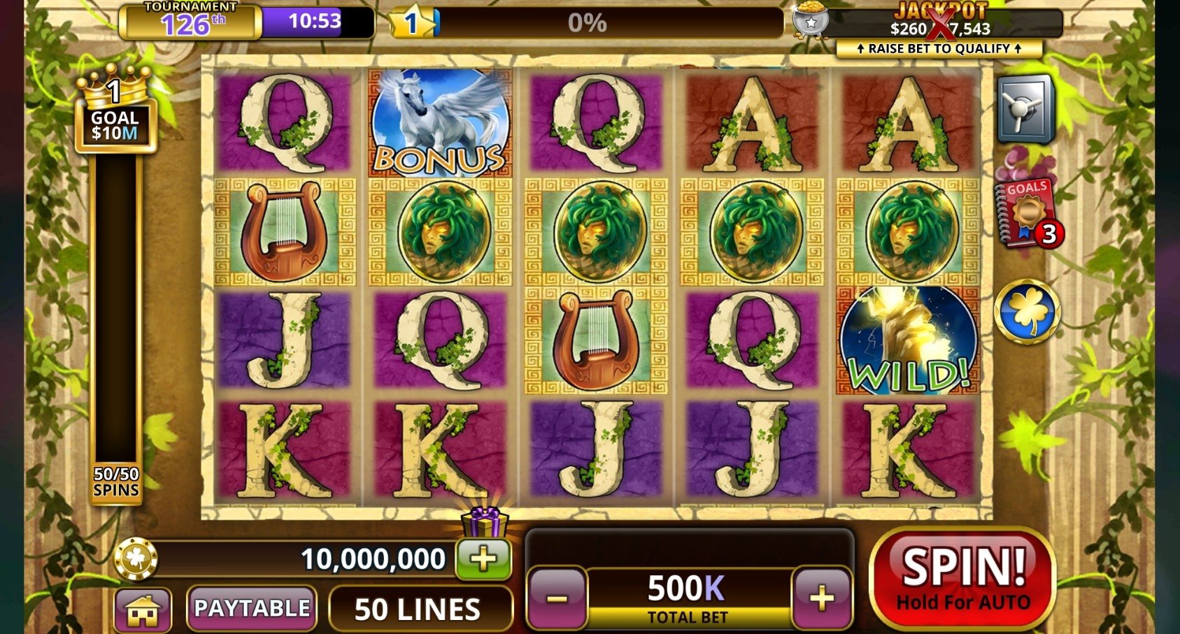 casino frenzy free coins