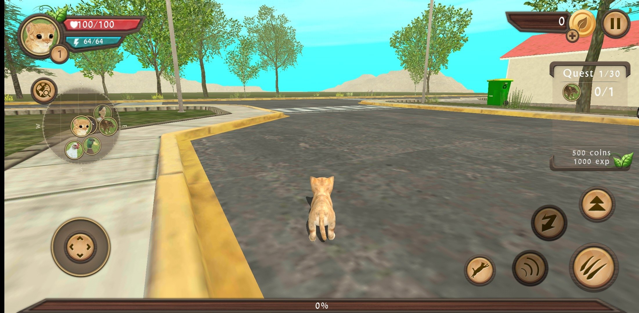Jogo de Simulador de Gato Para Celular Cat Simulator 2020 Android