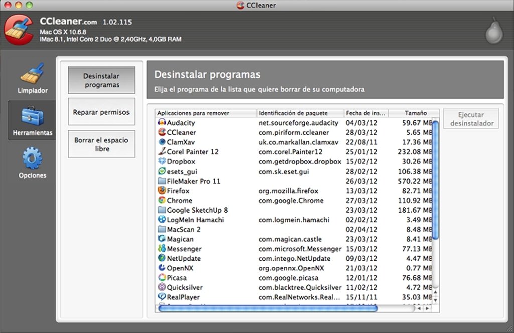 Ccleaner for mac free. download full version with crack
