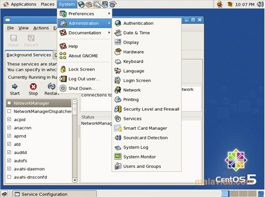 Отключить network manager centos 8