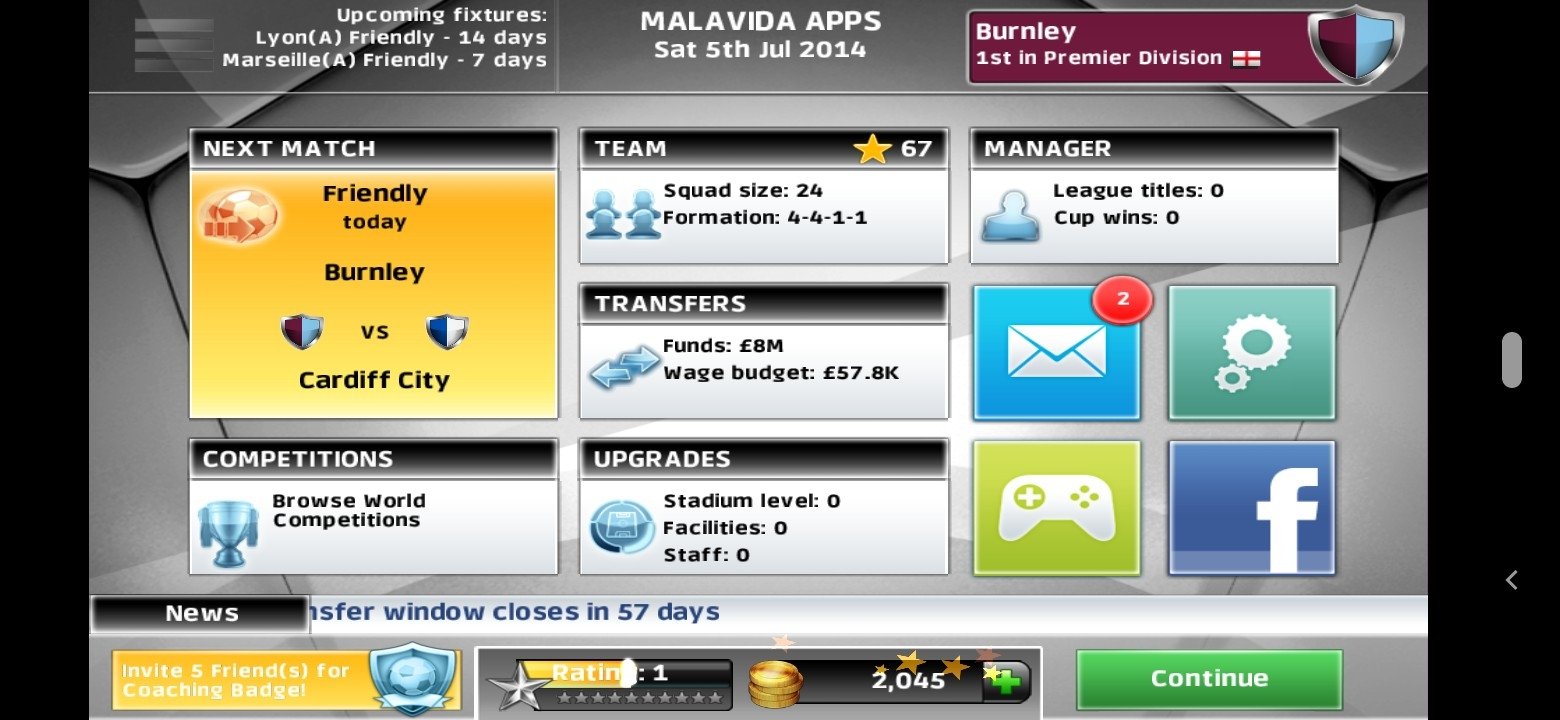 Jogo Android Grátis - Champ Man (Championship Manager 2013-2014) - Mobile  Gamer