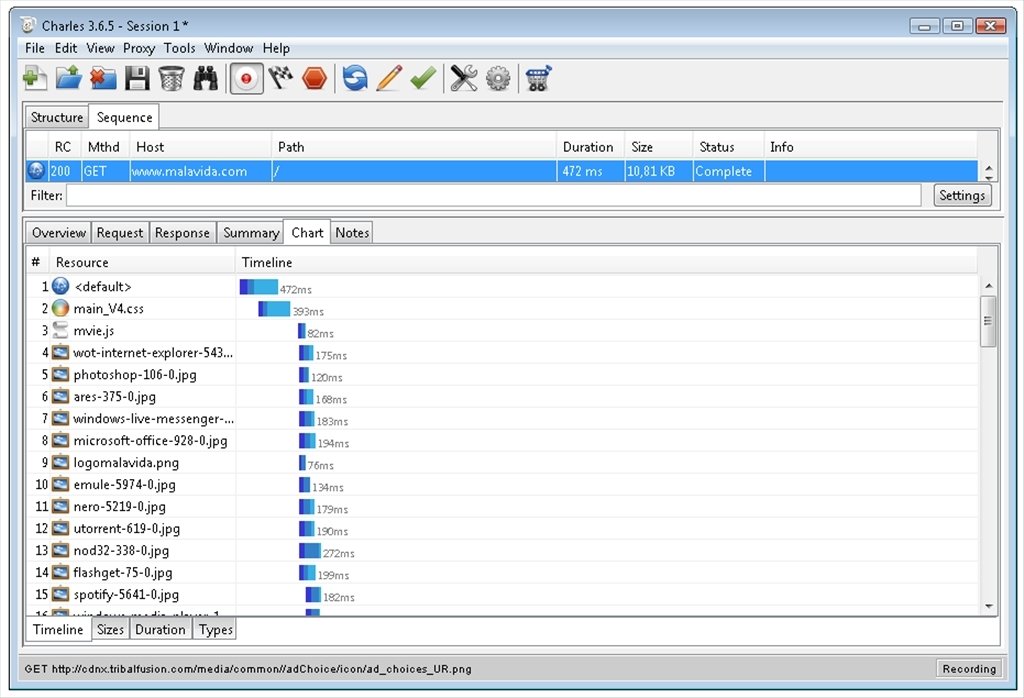 Charles 4.6.5 download the new version for windows