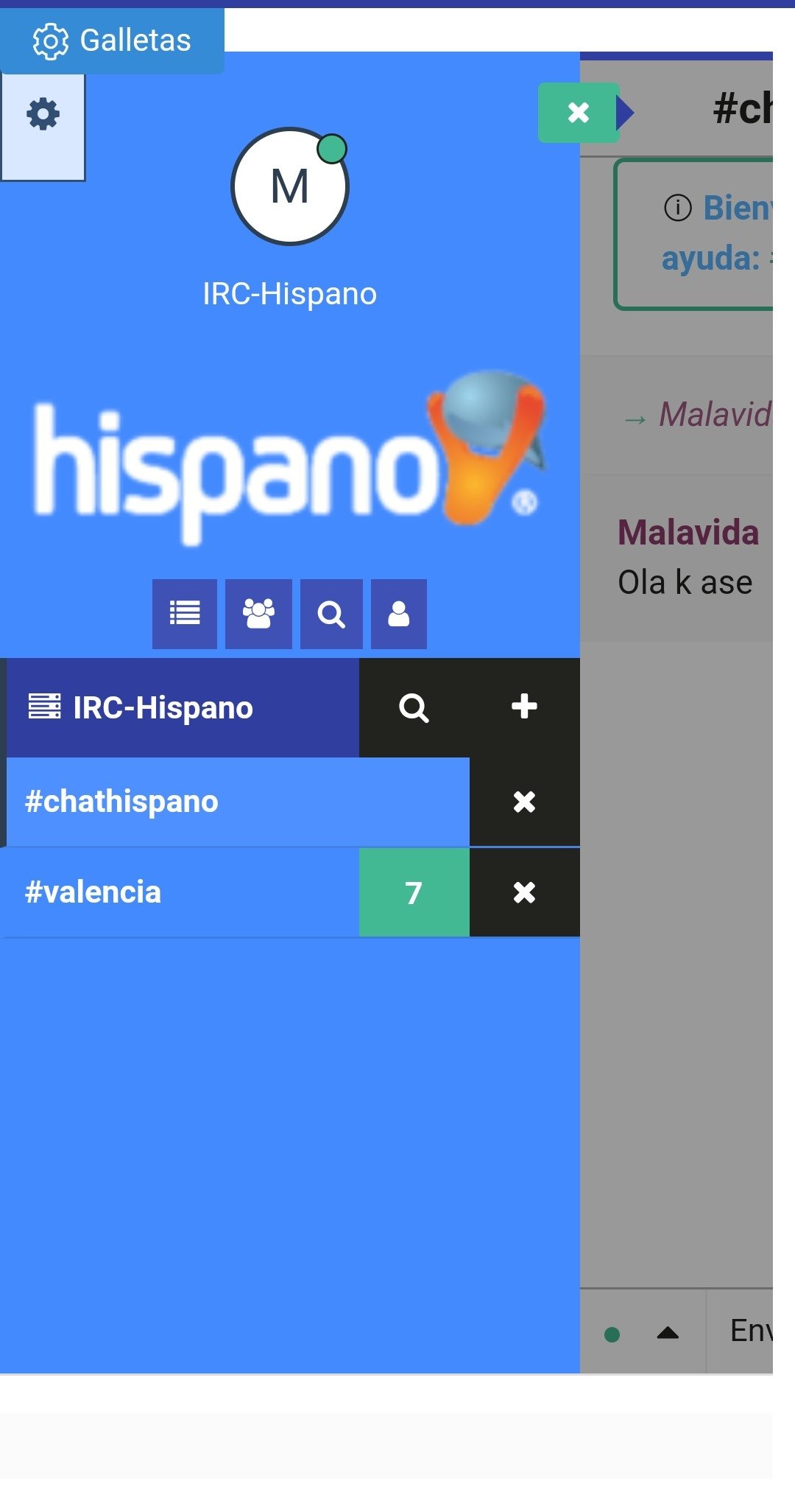 mirc chat hispano