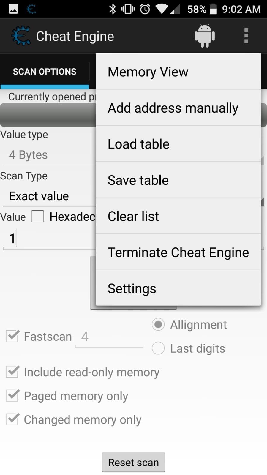 Game Apa Saja Yang Bisa Dimodifikasi Dengan Cheat Engine Untuk Hp Android