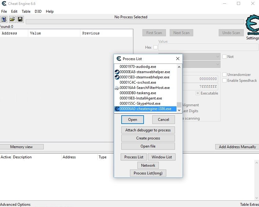 GAME TOOL Cheat Engine v.7.5 - download