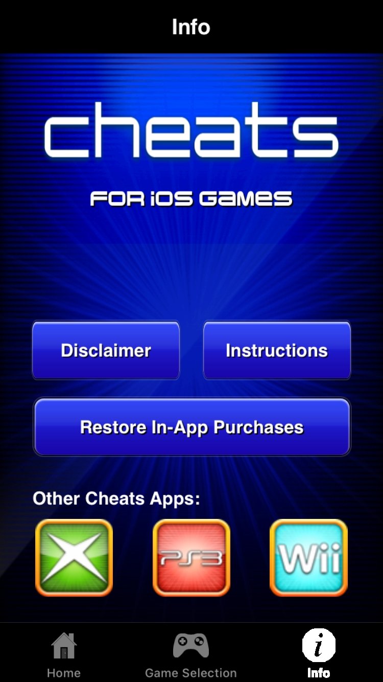 Cheats - Mobile Cheats for iOS Games - Скачать для iPhone бесплатно