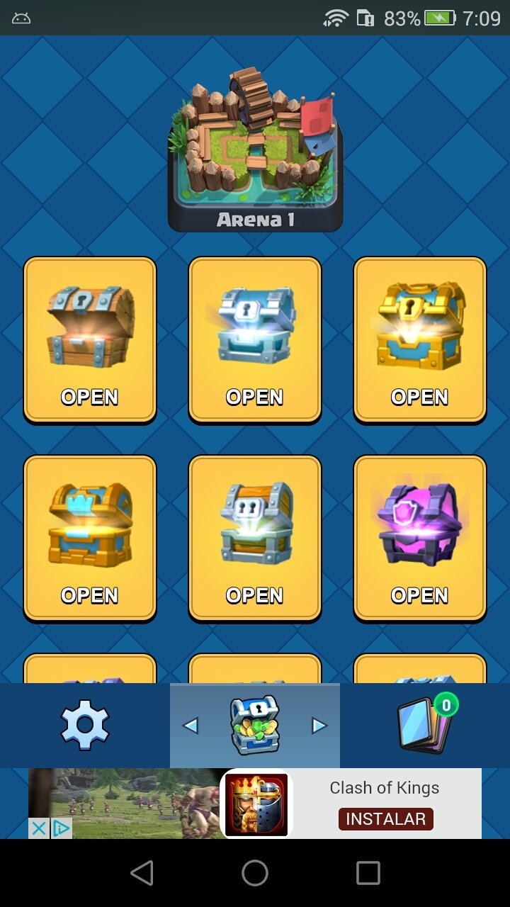 chest clash royale cycle