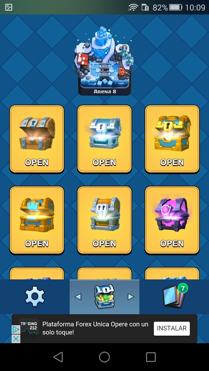 Chest Clash Royal Simulator Android